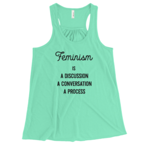 DÉBARDEUR Femme – FEMINISM IS A DISCUSSION, A CONVERSATION, A PROCESS